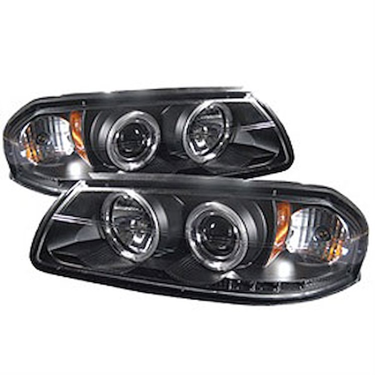 Halo LED Projector Headlights 2000-2005 Chevy Impala