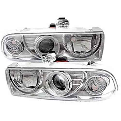 Halo Projector Headlights Bulbs Included
