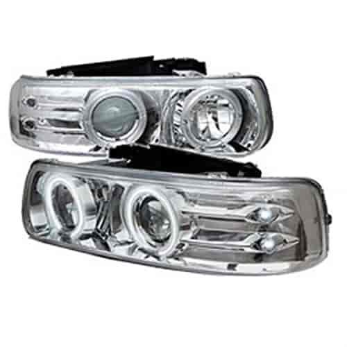 Halo CCFL Projector Headlights 1999-2006 Chevy Trucks