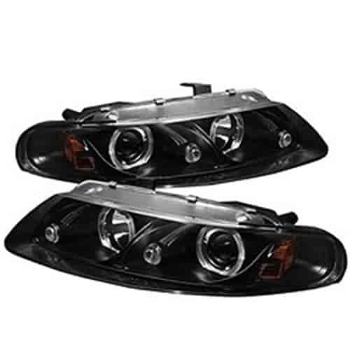 Halo LED Projector Headlights 1997-2000 Chrysler Sebring/Dodge Avenger