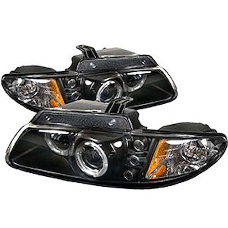 Halo LED Projector Headlights 1996-2000 Dodge Caravan/Grand Caravan