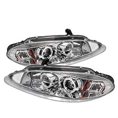 Halo LED Projector Headlights Bulbs Included