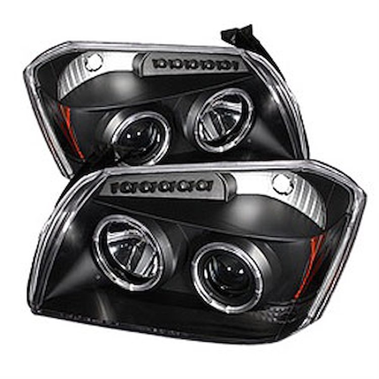 Halo LED Projector Headlights 2005-2007 Dodge Magnum