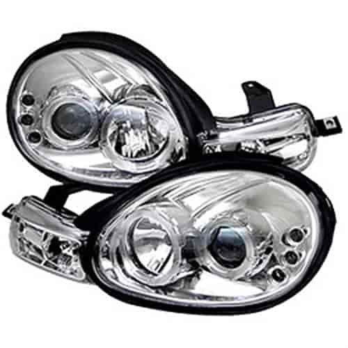 Halo LED Projector Headlights Bulbs Included