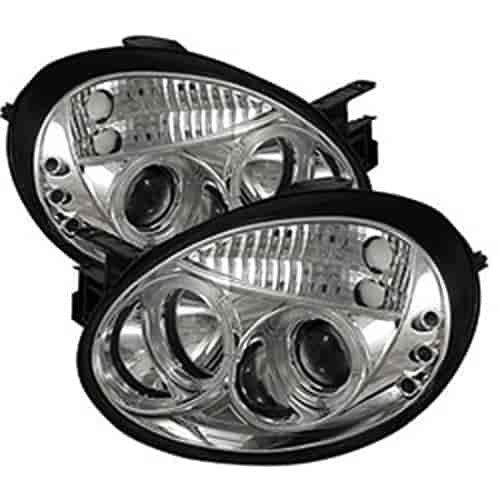 Halo LED Projector Headlights 2003-2005 Dodge Neon