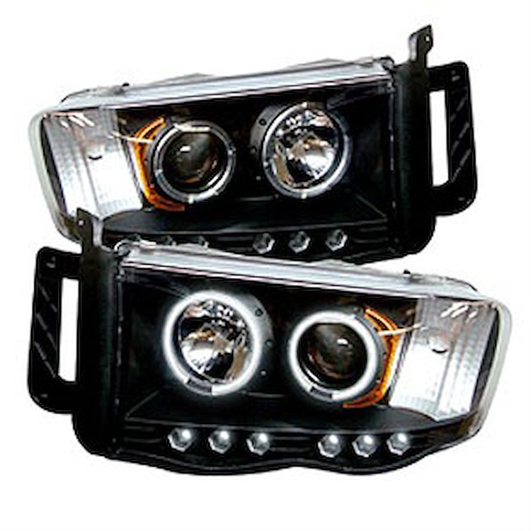 Halo CCFL Projector Headlights 2002-2005 Dodge Ram