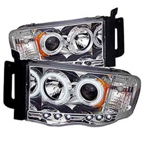 Halo CCFL Projector Headlights 2002-2005 Dodge Ram