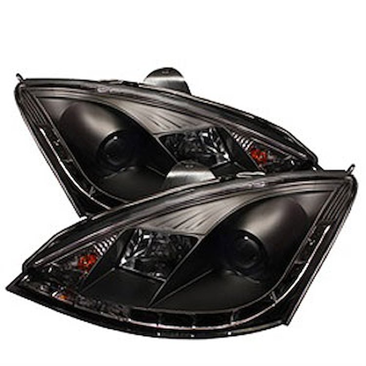 Halo DRL Projector Headlights 2000-2004 Ford Focus
