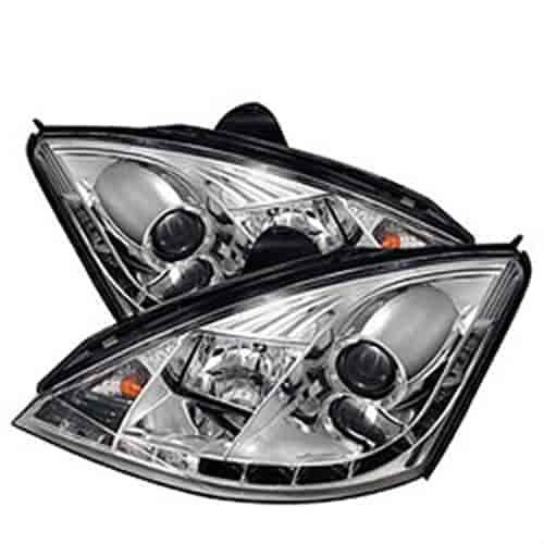 DRL LED Projector Headlights Bulbs Included