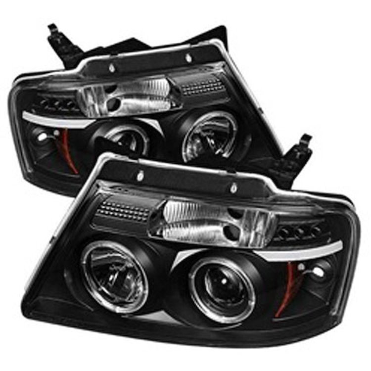Halo LED Projector Headlights 2004-2008 Ford F150
