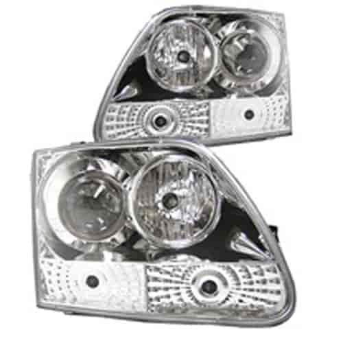 Halo Projector Headlights Bulbs Included