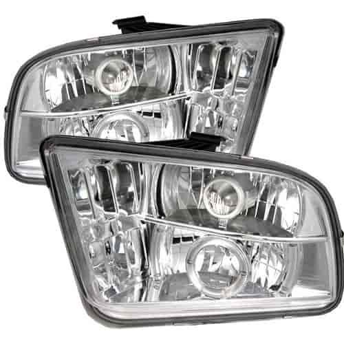 LED Halo Projector Headlights 2005-09 Ford Mustang