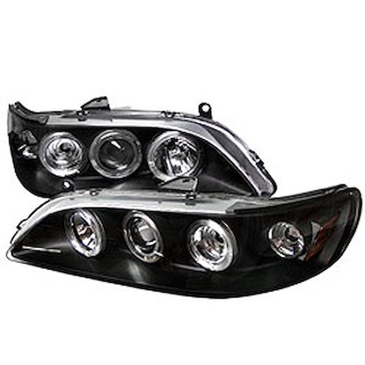 Halo LED Projector Headlights <li>1998-2002 Honda Accord