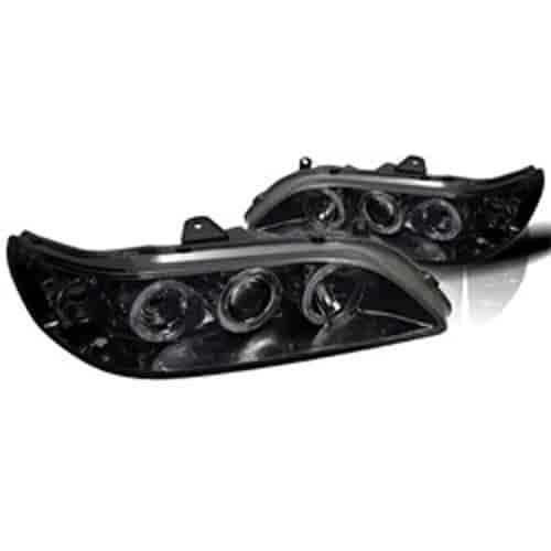 Halo LED Projector Headlights <li>1998-2002 Honda Accord