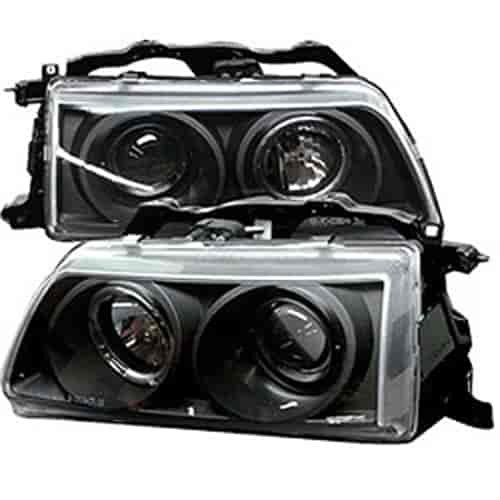 Halo LED Projector Headlights 1988-1999 Honda Civic/CRX