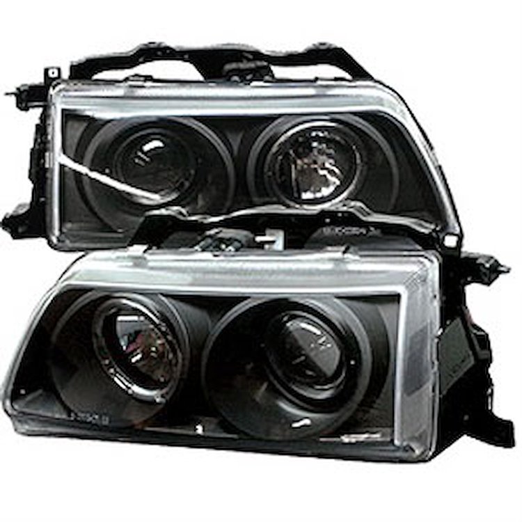 Halo LED Projector Headlights 1990-1991 Honda Civic/CRX