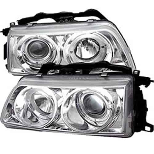 Halo Projector Headlights Bulbs Included