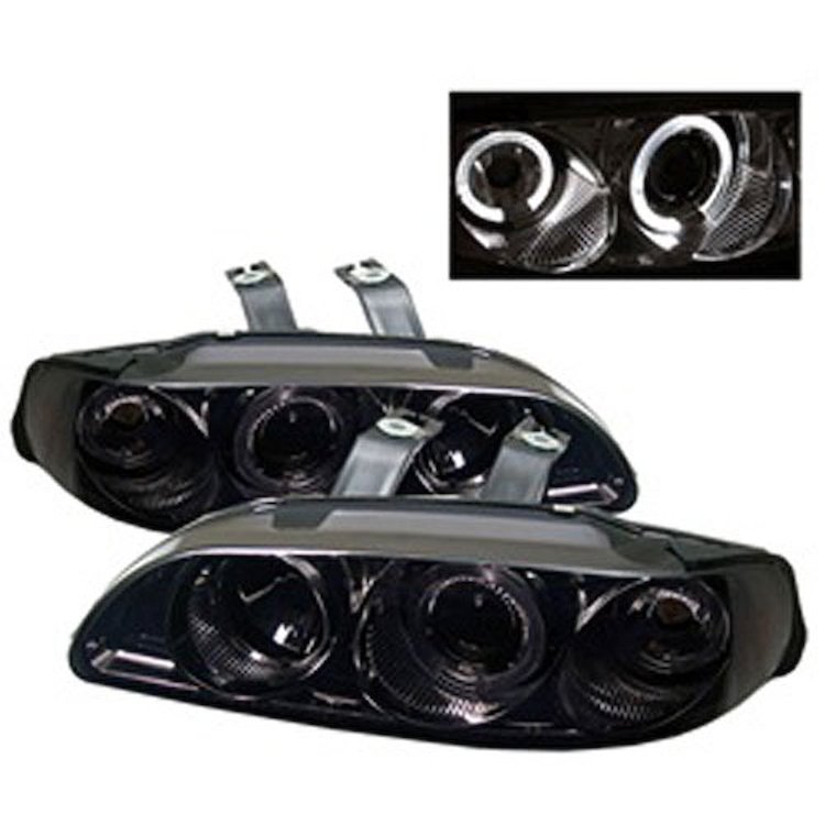Halo LED Projector Headlights 1992-1995 Honda Civic 2/3 Door