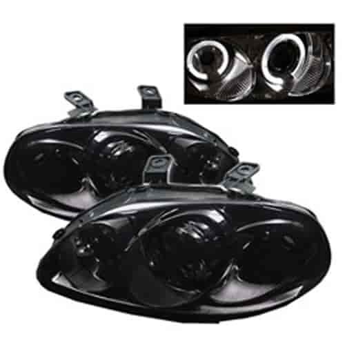 Halo LED Projector Headlights 1996-1998 Honda Civic