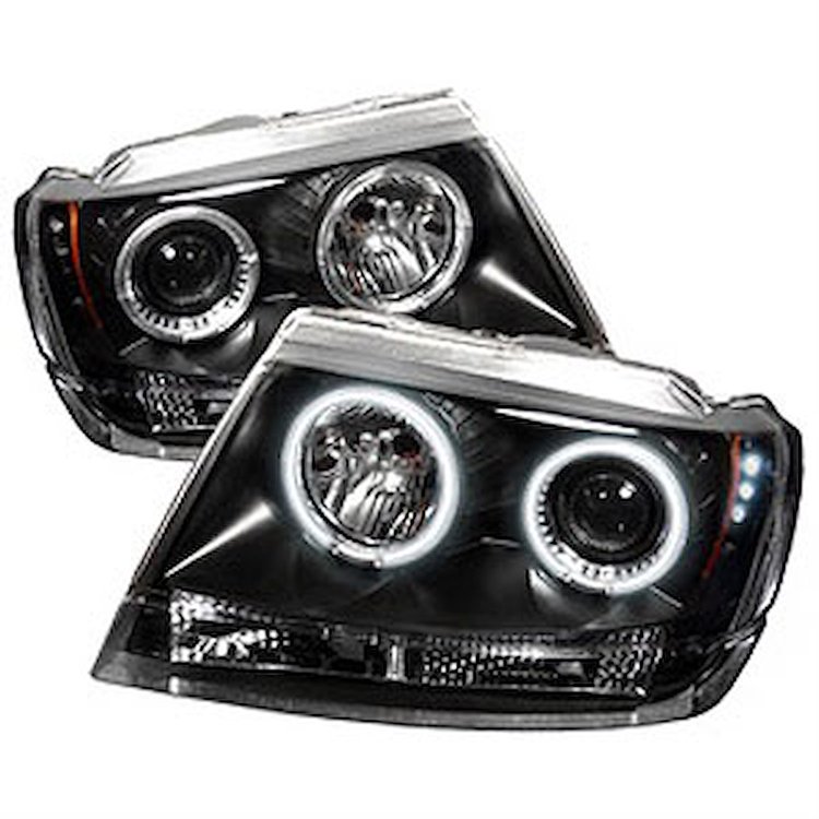 Halo CCFL Projector Headlights 1999-2004 Jeep Grand Cherokee
