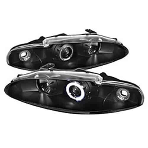 Halo CCFL Projector Headlights 1995-1996 Mitsubishi Eclipse