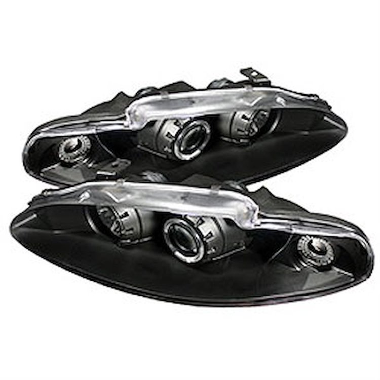 Halo LED Projector Headlights 1995-1996 Mitsubishi Eclipse