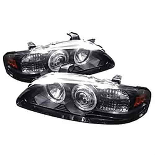 Halo LED Projector Headlights 2000-2003 for Nissan Sentra