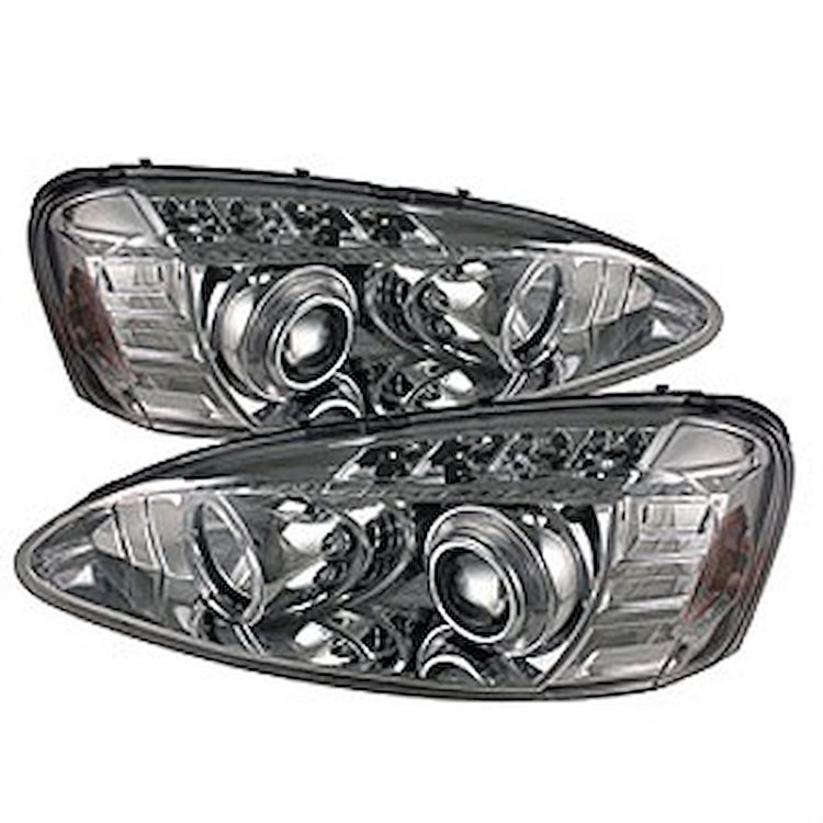 Halo LED Projector Headlights 2004-2008 Pontiac Grand Prix