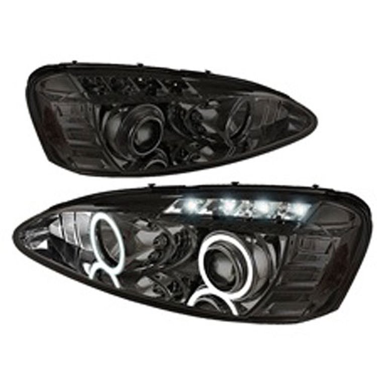 Halo LED Projector Headlights 2004-2008 Pontiac Grand Prix