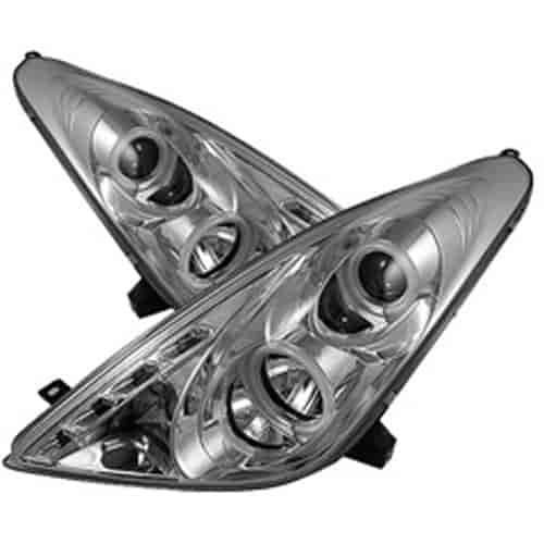 Halo CCFL DRL Projector Headlights 2000-2005 Toyota Celica