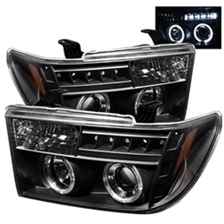Halo LED Projector Headlights 2005-2011 Toyota Tacoma
