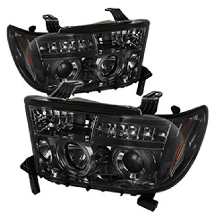 Halo LED Projector Headlights 2005-2011 Toyota Tacoma