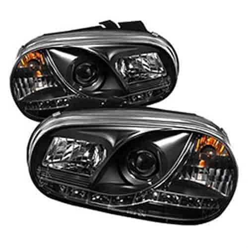 DRL Projector Headlights 1999-2005 Volkswagen Golf IV