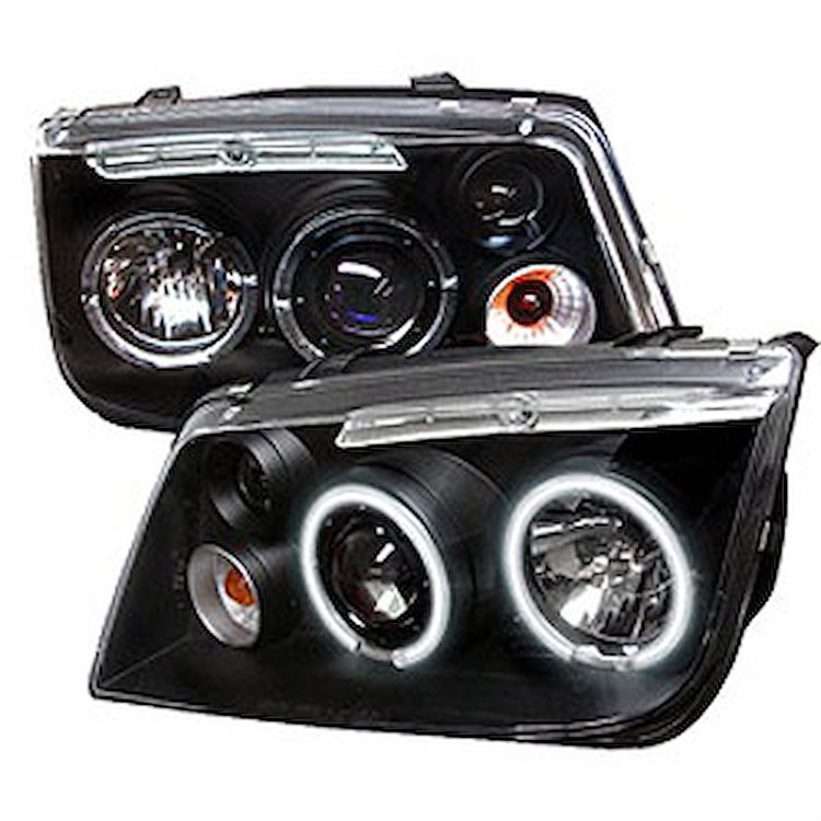 Halo CCFL Projector Headlights 1999-2005 Volkswagen Jetta