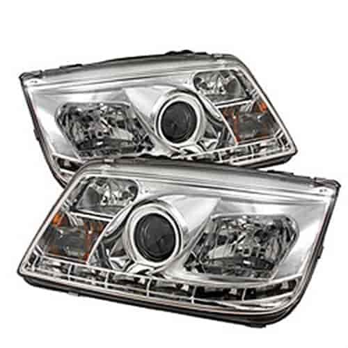 DRL LED Projector Headlights Bulbs Included
