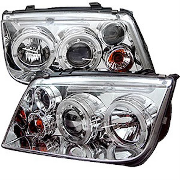 Halo LED Projector Headlights Bulbs Included