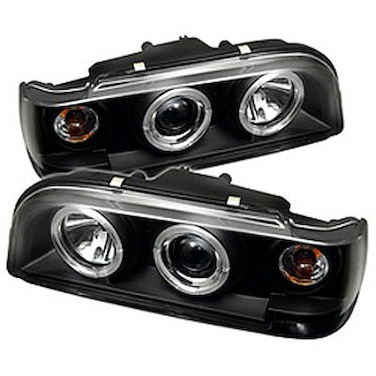 Halo LED Projector Headlights 1993-1997 Volvo 850