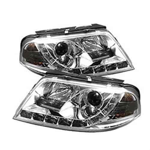 DRL LED Projector Headlights Bulbs Included