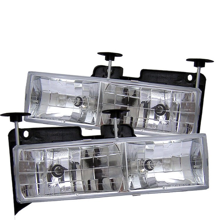 Crystal Headlights 1988-1999 GM C/K 1500/2500/3500