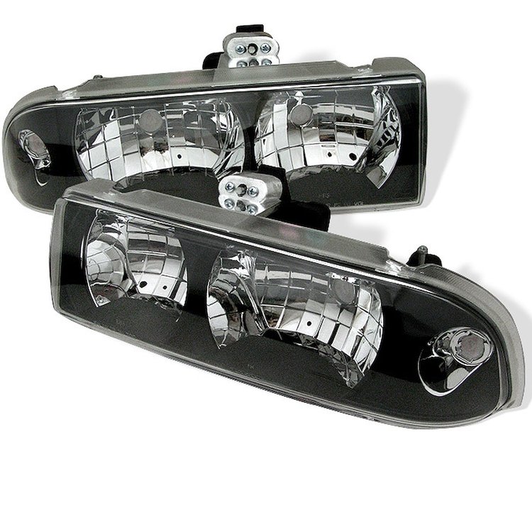 Crystal Headlights 1998-2004 Chevy S10