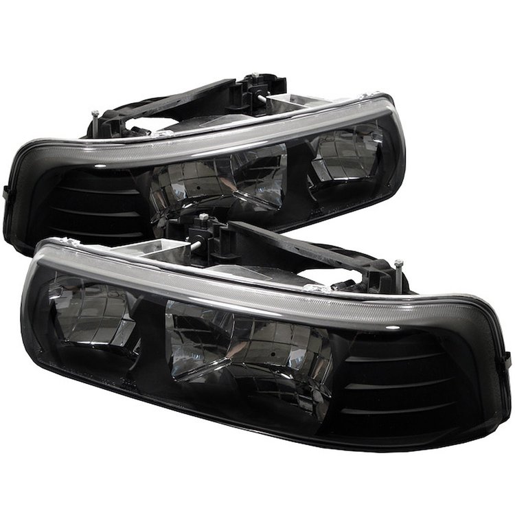 LED Crystal Headlights 1999-2002 Chevy Silverado