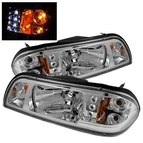 LED Crystal Headlights 1987-1993 Ford Mustang