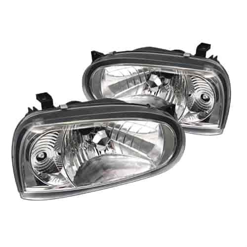 Crystal Headlights 1993-1998 Volkswagen Golf III
