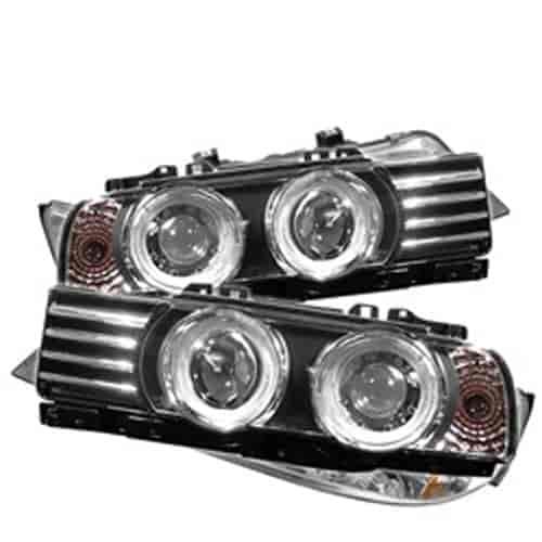 Crystal Headlights Bulbs Included