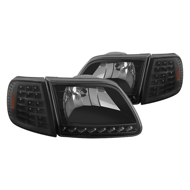 xTune Crystal Headlights 1997-2002 Ford Expedition/F150