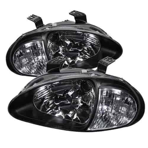 xTune Crystal Headlights 1993-1997 Honda Del Sol
