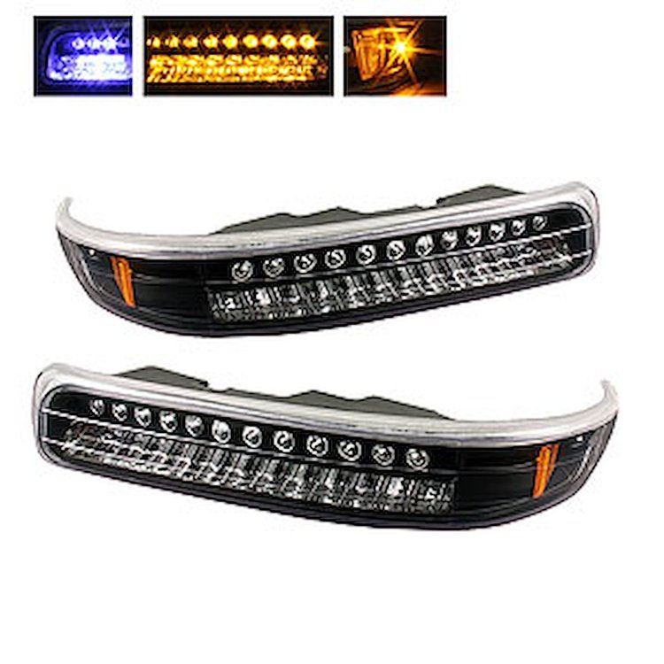 xTune Bumper Lights 1999-2002 Chevy Silverado