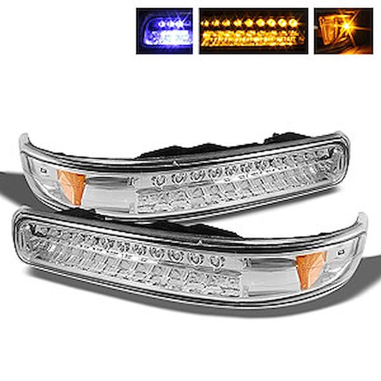 xTune Bumper Lights 1999-2002 Chevy Silverado