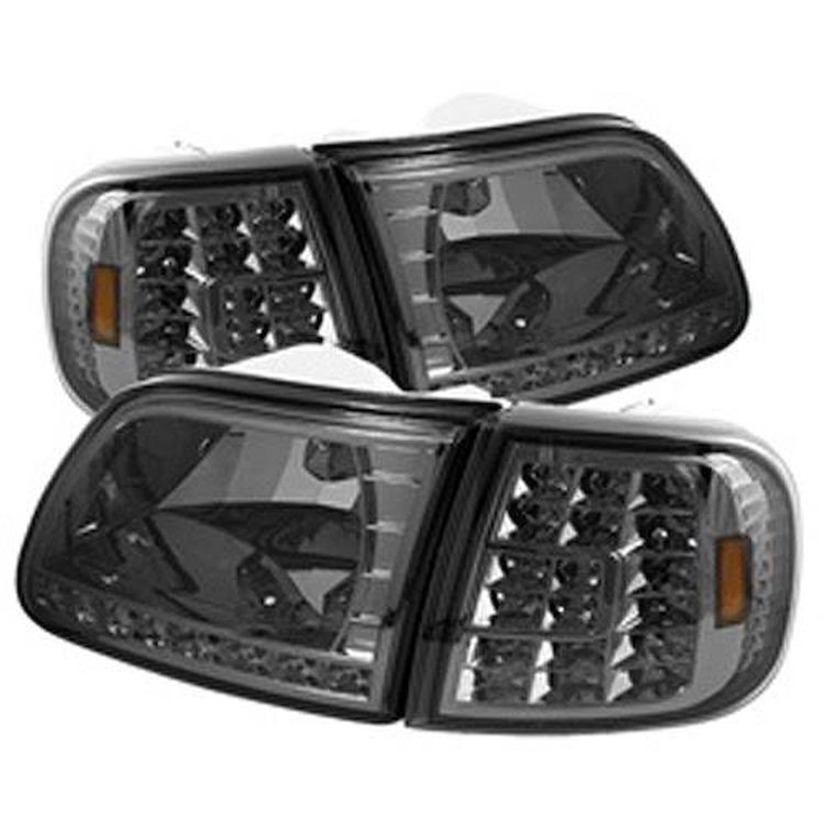 xTune LED Crystal Headlights 1997-2002 Ford Expedition/F150