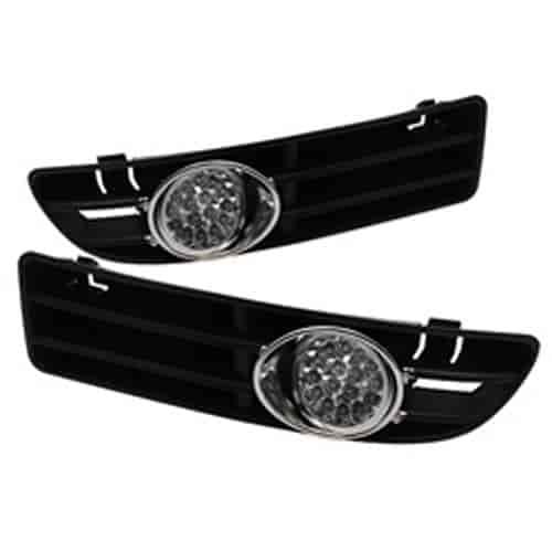 LED Fog Lights w/Switch 1999-2005 Volkswagen Jetta